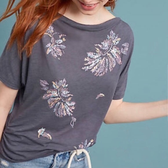 Anthropologie Tops - T:la Calpernia Cowl Neck Tee